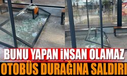 Isparta'da Kapalı Otobüs Durağı'na Saldırı