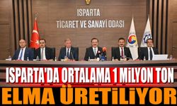 Hisarcıklıoğlu: Isparta ortalama 1 milyon ton elma üretiyor