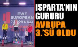 Isparta'nın Gururu: Avrupa 3. 'sü Oldu