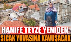 Hanife teyze yeniden sıcak yuvasına kavuşacak