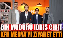 BİK Müdürü İdris Cirit KFK Medya'yı ziyaret etti