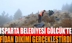 Isparta Belediyesi Gölcük Tabiat Parkında Fidan Dikti