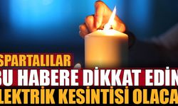 Isparta'da Elektrik Kesintisi: Etkilenecek Bölgeler