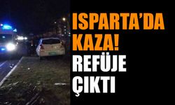 Isparta'da Kontrolden Çıkan Araç Refiye Çıktı