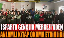 Isparta Gençlik Merkezi’nden Anlamlı Kitap Okuma Etkinliği!