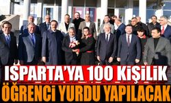 Isparta'ya 100 kişilik öğrenci yurdu yapılacak