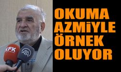 Hasan Hüseyin Akın Okuma Azmiyle Örnek Oluyor