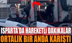 Isparta'da Hareketli Dakikalar O Anlar Kamerada (Video Haber)