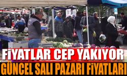 Isparta'da Salı Pazarı Fiyatları Sebze ve Meyvelerde Zama Devam