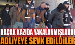 Kaçak Kazıda Yakalanan Şüpheliler Adliyeye Sevk Edildi