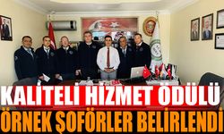 Isparta’da Kaliteli Hizmete Ödül: Örnek Şoförler Belirlendi