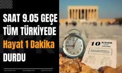 Isparta’da 09.05 Geçe Hayat Durdu