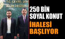 Yalvaç'a 250 Bin Sosyal Konut Projesi Müjdesi