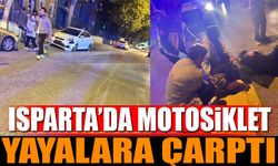 Isparta’da Motosiklet Kazasında 3 Kişi Yaralandı