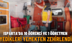 10 öğrenci ve 1 öğretmen gıda zehirlenmesi şüphesiyle hastaneye başvurdu