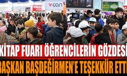 Öğrenciler: Bizi kitaplarla buluşturan başkanımıza teşekkür ederiz