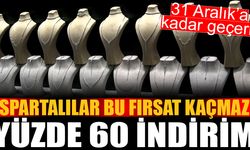 Isparta'da altın ve pırlantada yüzde 60 indirim!