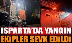 Isparta'da Yangın! Çok Sayıda Ekip Sevk Edildi