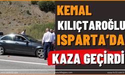 Kemal Kılıçdaroğlu Isparta’da Kaza Geçirdi