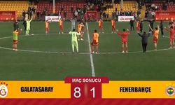 Galatasaray'dan Fenerbahçe'ye Tarihi Fark! U17 Derbisi 8-1 Bitti!