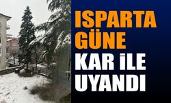 Isparta Gelinliğini Giydi Güne Kar İle Uyandık