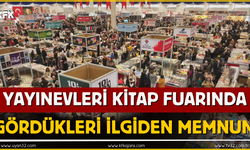 Kitap Fuarında Bulunan Yayınevleri İlgiden Çok Memnun