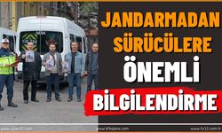 Jandarmadan Servis Sürücülerine Önemli Bilgilendirme