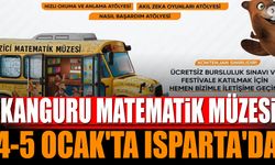 Kanguru Matematik Müzesi 4-5 Ocak'ta Isparta'da (Isparta Polinom Eğitim Kurumları)