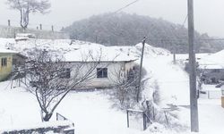 Denizli’nin Yüksek Kesimlerini Kar Örtüsü Sardı