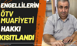 Engellilerin ÖTV Muafiyeti Hakkı Kısıtlandı