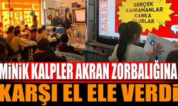 Minik Kalpler Akran Zorbalığına Karşı El Ele Verdi