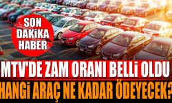 MTV'de zam oranı belli oldu: Hangi araç ne kadar ödeyecek?