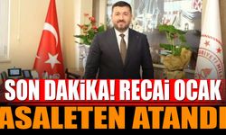 Son Dakika! Recai Ocak Asaleten Atandı