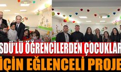 SDÜ’lü Öğrencilerden Çocuklar İçin "Oyun Polikliniği" Projesi