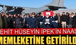 Şehit Hüseyin İpek’in naaşı memleketi Nevşehir’e getirildi