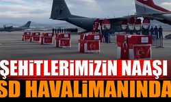 Şehitlerimizin Naaşı SD Havalimanına Getirildi