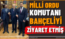 Suriye Milli Ordu Komutanı Bahçeliyi Ziyaret Ettiği