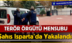 PKK mensubu şahıs Isparta’da yakalandı