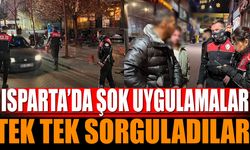 Isparta Kafeler Caddesi Çevresinde Şok Uygulama