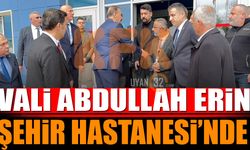 Vali Abdullah Erin yaralı askerleri ziyaret etti