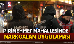 Pirimehmet Mahallesinde Narkoalan Uygulamaları  Yapıldı