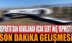 Isparta'dan Havalanan Uçak Acil İniş Yapmıştı Son Dakika Gelişmesi