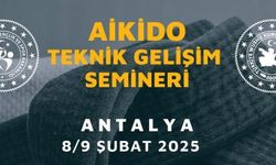 Aikido Teknik Gelişim Semineri Antalya'da Gerçekleşecek (8-9 Şubat 2025)