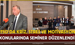 Itso’da Kriz , Stres Ve Motivasyon  Konularında Seminer Düzenlendi