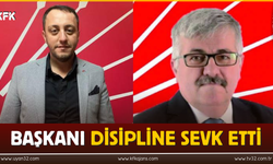 Başkanı Disipline Sevk Etti