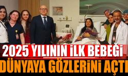 2025 yılının ilk bebeği dünyaya gözlerini açtı