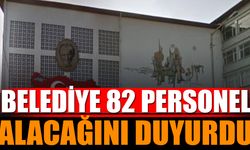 Belediye 82 Personel Alımı Yapacağını Duyurdu