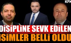 Disipline Sevk Edilen İsimler Belli Oldu