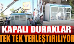 Kapalı duraklar mahallelerde yerini alıyor