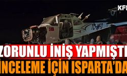 Eğitim Uçağı Kazası: Uçak İnceleme İçin Isparta’ya